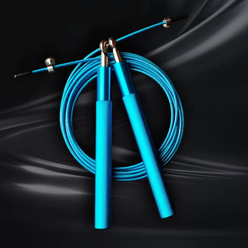 1PCS Jump Rope Ultra-Speed Skipping Rope Steel Wire Jumping Ropes for Boxing Gym Fitness Training 3 Meters Adjustable Speed Gym